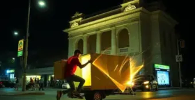 ataque de entregadores em Aparecida de Goiânia