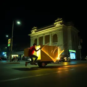 ataque de entregadores em Aparecida de Goiânia