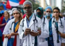 paralisação dos médicos da saúde pública