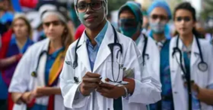 paralisação dos médicos da saúde pública