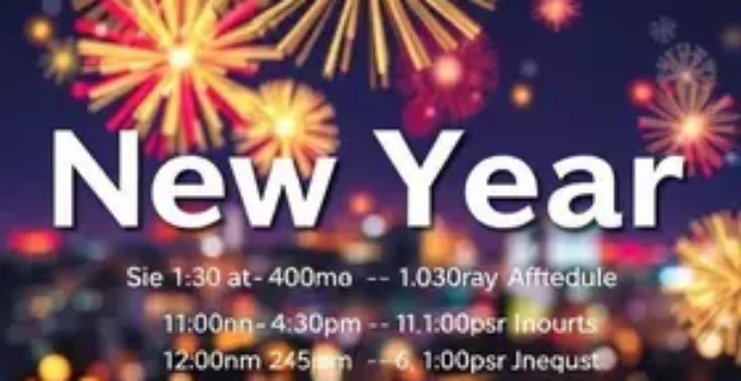 o que abre e o que fecha durante o Ano Novo