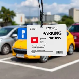 credenciais de estacionamento especial
