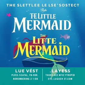 A Pequena Sereia O Musical