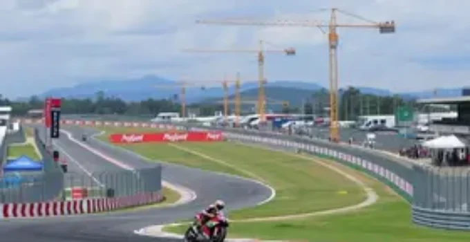 obras no Autódromo de Goiânia