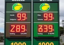preço da gasolina e diesel em Goiânia