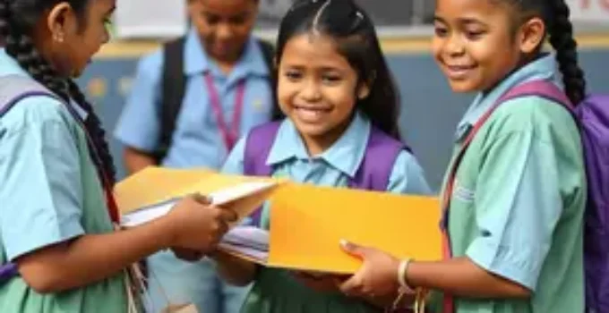 Prefeitura de Aparecida materiais escolares