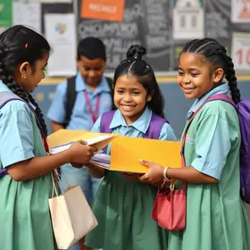 Prefeitura de Aparecida materiais escolares