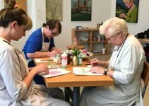 oficinas de arte e artesanato