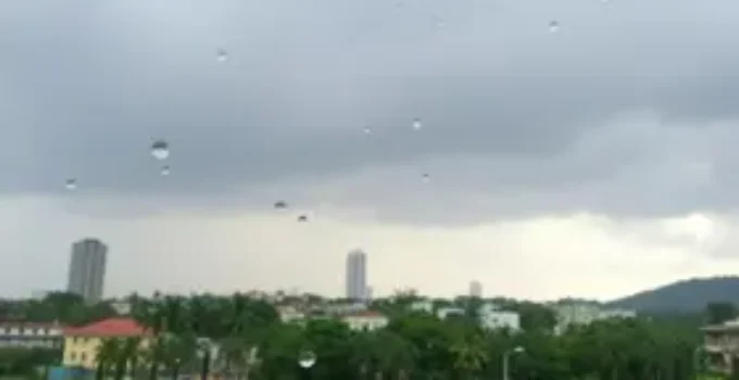 chuvas frequentes em Goiânia