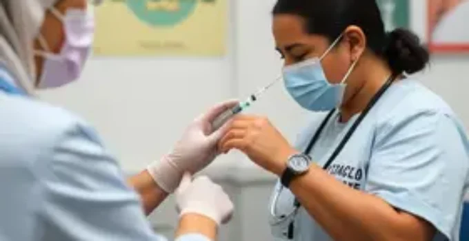 ampliação da vacinação contra gripe