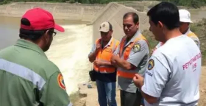 Simulado de emergência da Barragem do João Leite