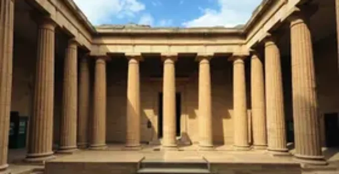 mistério do Edifício Parthenon Center