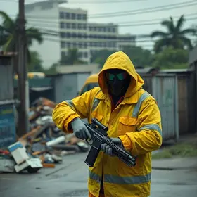 perito criminal agride coletores de lixo em Goiânia