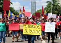 greve dos professores