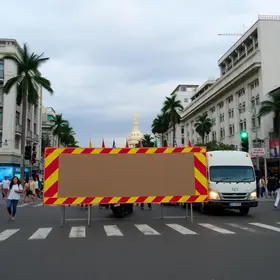 bloqueios no trânsito em Goiânia durante Romaria do Divino Pai Eterno 2026