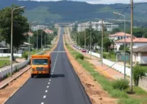 obras de pavimentação