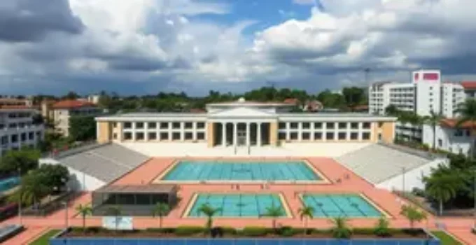 reforma das piscinas
