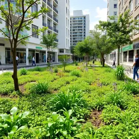 jardim de chuva