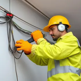 retirada de fios soltos em Goiânia