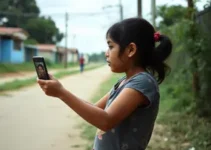 menina de 10 anos grava mãe sendo atacada