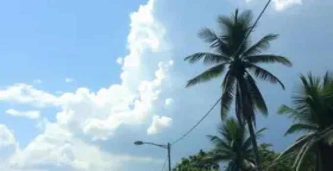 calor intenso e tempo seco em Goiânia