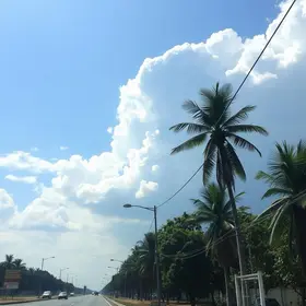 calor intenso e tempo seco em Goiânia