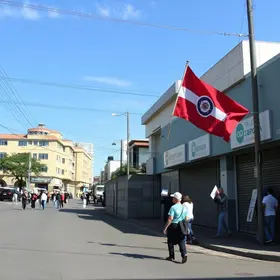 greve das agências da Caixa em Goiás
