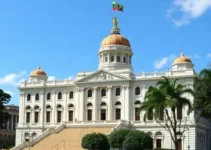 sete sedes do Parlamento