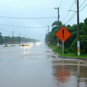 alerta de chuva em Goiânia