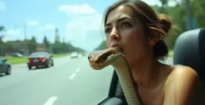 cobra saindo de carro em Goiânia