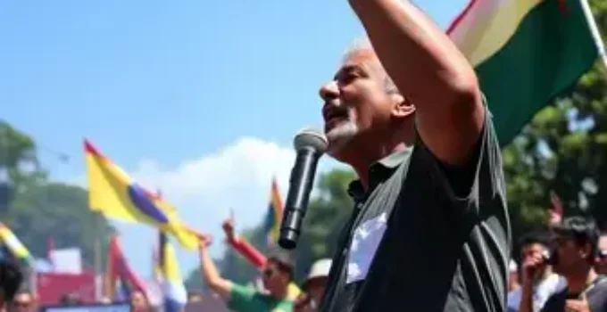 ato por Lula